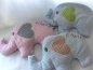 Preview: ♥ Elefant  Wunschname Körnerkissen Wärmekissen Dinkel Lavendel von Lüttentüddel
