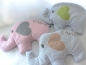 Preview: ♥ Elefant  Wunschname Körnerkissen Wärmekissen Dinkel Lavendel von Lüttentüddel