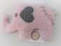 Preview: ♥ Elefant  Wunschname Körnerkissen Wärmekissen Dinkel Lavendel von Lüttentüddel