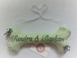 Preview: ♥ Ringkissen Knochen Wunschname Stickerei Hochzeit Hochzeitsknochen Just Married I Do