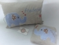 Preview: ★ 35x23 cm Kissen Geburt Elefant Name ★ von Lüttentüddel
