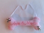 Preview: ♥ Ringkissen Knochen Wunschname Stickerei Hochzeit Hochzeitsknochen Just Married I Do