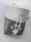 Preview: ♥ HUND PFOTE LECKERLIBEUTEL KOTBEUTEL GÜRTELTASCHE VON LÜTTENTÜDDEL