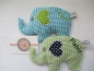 Preview: ♥zuckersüßer  Elefant  Wunschname Körnerkissen Wärmekissen Dinkel Lavendel von Lüttentüddel