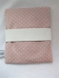 Preview: ♥ Sterne Punkte altros/taupe Beulentröster inkl. Kühlpad Wunschname Geburt Taufe Einschulung  ★ von Lüttentüddel®