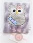 Preview: ♥ kleine Eule Beulentröster inkl. Kühlpad Wunschname Geburt Taufe Einschulung  KITA ★ von Lüttentüddel®
