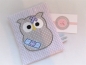 Preview: ♥ kleine Eule Beulentröster inkl. Kühlpad Wunschname Geburt Taufe Einschulung  ★ von Lüttentüddel®
