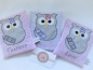 Preview: ♥ kleine Eule Beulentröster inkl. Kühlpad Wunschname Geburt Taufe Einschulung  KITA ★ von Lüttentüddel®