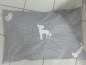 Preview: Hundekissen Decke 1 Wunschapplikation 1 Wunschname 80 x 60 cm