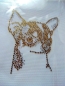 Preview: Chihuahua  Hund Hotfix Hotglue Bügelbild Strass Shirt Jacke Bluse