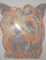 Preview: Yorkshire Terrier Yorkie Studs Hotfix Hotglue Bügelbild