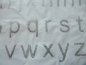 Preview: Wunschbuchstabe Kleinschrift Buchstabe Strass Hotfix Bügelbild A-Z