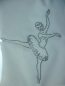 Preview: ♥ Traum Tänzerin Ballerina Bügelbild ♥ STRASS ♥ Hotfix