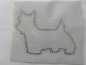 Preview: Westhighland Terrier Westie Hund Hotfix Bügelbild Strass Hundezucht Hundemantel