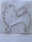 Preview: Papillon Spitz Hund Hotfix Bügelbild Strass Hundezucht Hundemantel Hundekorb Top