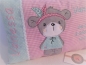 Preview: ca. 35x25 cm Kissen kleines tapferes Indianer Bär Mädchen Baby Wunschname Geburt Taufe Einschulung Reisekissen von Lüttentüddel