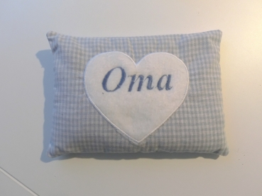 Preview: ♥ Opa Körnerkissen Wärmekissen Dinkel Lavendel