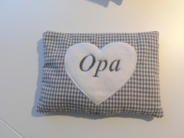 ♥ Opa Körnerkissen Wärmekissen Dinkel Lavendel