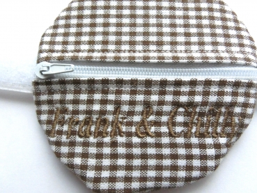 ♥ Wunschname POOP BAG HUND KOTBEUTEL BESTICKT Automatikleine Flexi