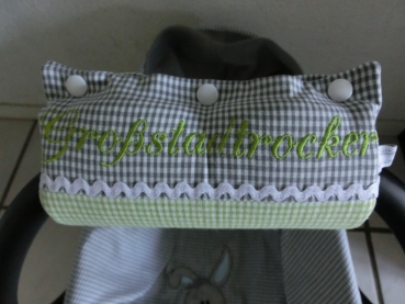 Preview: ♥ Armpolster für Babyschale ★ Lüttentüddel © ♥ Wunschname