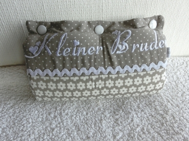 Preview: ♥ Armpolster für Babyschale ★ Lüttentüddel © ♥ Wunschname