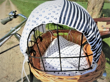 Preview: © Anker Sonnensegel Sonnenschutz Blendschutz Hundefahrradkorb von Lüttentüddel