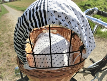 Preview: © Anker Sonnensegel Sonnenschutz Blendschutz Hundefahrradkorb von Lüttentüddel