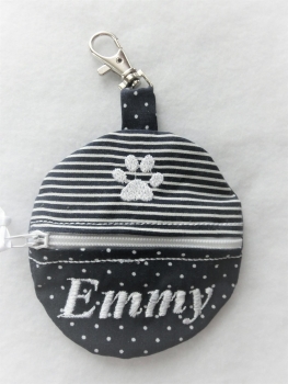 Preview: ♥ ANKER HUND LECKERLIBEUTEL KOTBEUTEL GÜRTELTASCHE VON LÜTTENTÜDDEL