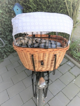 Preview: © Sterne Sonnensegel Sonnenschutz Blendschutz Hundefahrradkorb von Lüttentüddel