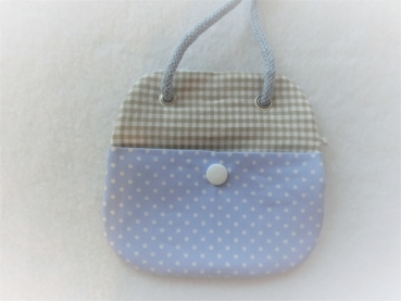 ★ Brustbeutel Traktor Trecker Name ★ Einschulung Badeanstalt Kita Schule Viele Farben und Muster von Lüttentüddel