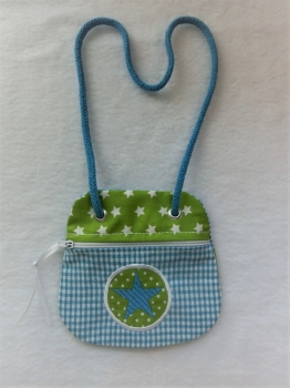 ★ Brustbeutel Stern Name ★ Kita Einschulung Schule Badeanstalt von Lüttentüddel