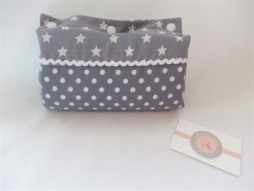 Preview: ♥ Armpolster für Babyschale ★ Lüttentüddel © ♥ Wunschname Herzchen