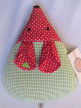 Preview: ♥ zauberhafte Maus Körnerkissen Wärmekissen Dinkel Wunschfarbe Name von Lüttentüddel