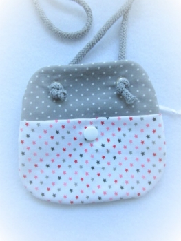 ★ Brustbeutel Einhorn Name ★ kleine Tasche Einschulung Kita Schule Badeanstalt Bus von Lüttentüddel