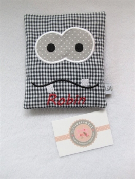 ♥ Monster Autschi Beulentröster Punkte inkl. Kühlpack Wärmekissen Kühlkissen Zahnfee Wunschname Geburt Taufe Einschulung ★ von Lüttentüddel®