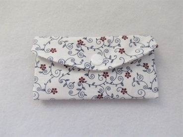 ♥ Ranke Blüte Globuli Täschchen, Notfall Täschchen Tampon Pillentäschchen ♥ Lüttentüddel®