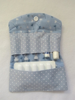 ♥ zauberhafte Pusteblume Globuli Täschchen, Notfall Täschchen Tampon Pillentäschchen ♥ ® Lüttentüddel