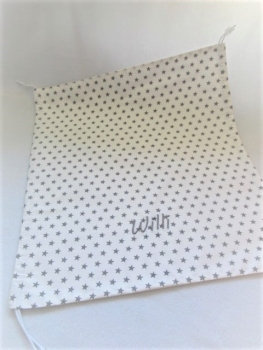 © Sterne Sonnensegel Sonnenschutz Blendschutz Hundefahrradkorb von Lüttentüddel®