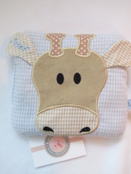 Tiere Name Wunschname Körnerkissen Wärmekissen Dinkelkissen Lavendel Stickerei von Lüttentüddel