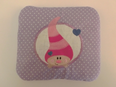 Preview: ♥ Wichtel Körnerkissen Wärmekissen Lavendel Dinkel von Lüttentüddel