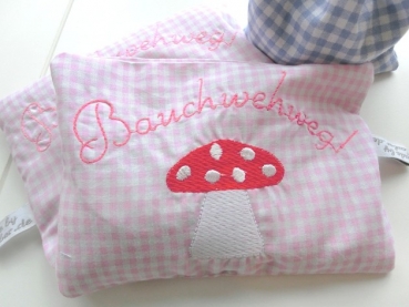 ♥ Pilz Körnerkissen Wärmekissen Dinkel Lavendel