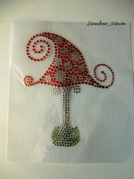 Pilz Strass HOTFIX HOTGLUE Bügelbild Applikation