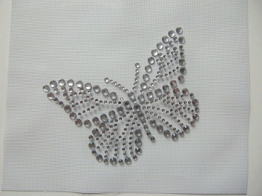 Traum Schmetterling Strass Hotfix Hotglue Bügelbild Bügelmotiv Shirt