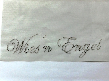 Wiesn Engel Oktoberfest Wies&#180;n Schriftzug Strass Hotglue Hotfix Bügelbild