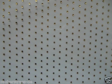 Preview: Ornament Bordüre Funkenregen Strass Bügelbild Hotfix Gold Schiebevorhang Shirt