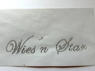 Wiesn Star Oktoberfest Wies´n Schriftzug Strass Hotglue Hotfix Bügelbild