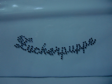 &#9829; Zuckerpuppe Hotfix Hotglue Strass Bügelbild Jacke Dirndl Wiesn Oktoberfest