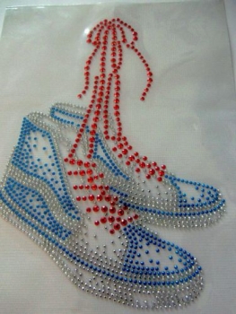 super Geile Turnschuhe Schuhe Strass Hotglue Hotfix Bügelbild Tasche Jacke Bluse etc