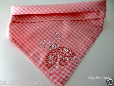 Glückskäfer Strass Bavaria Dreieckstuch Halstuch Klett Kind süüß