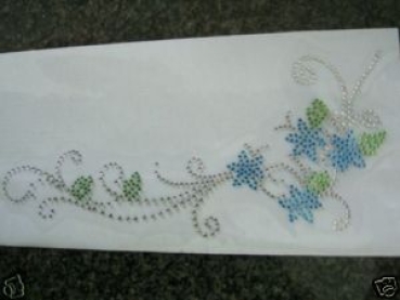 *Sternchen Ranke HOTFIX Bügelmotiv Bügelbild Strass Shirt Tischdecke Bluse Hose